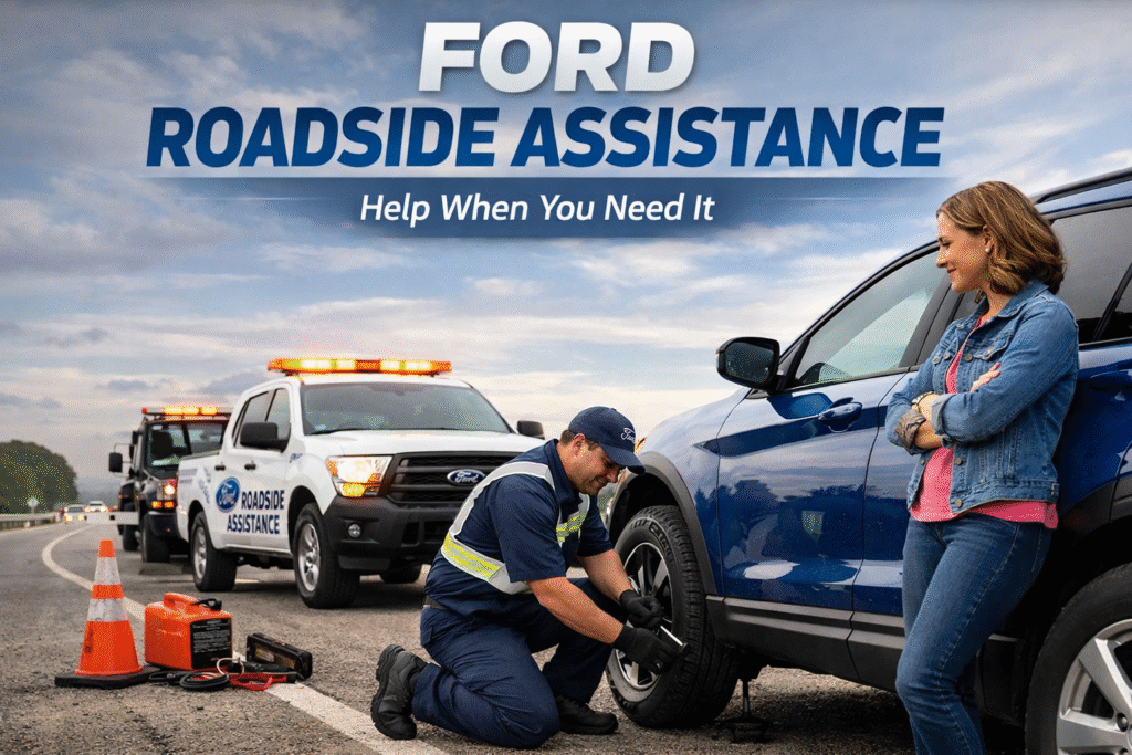 Ford’s Roadside Assistance In Edmonton – How to Get & What’s Covered