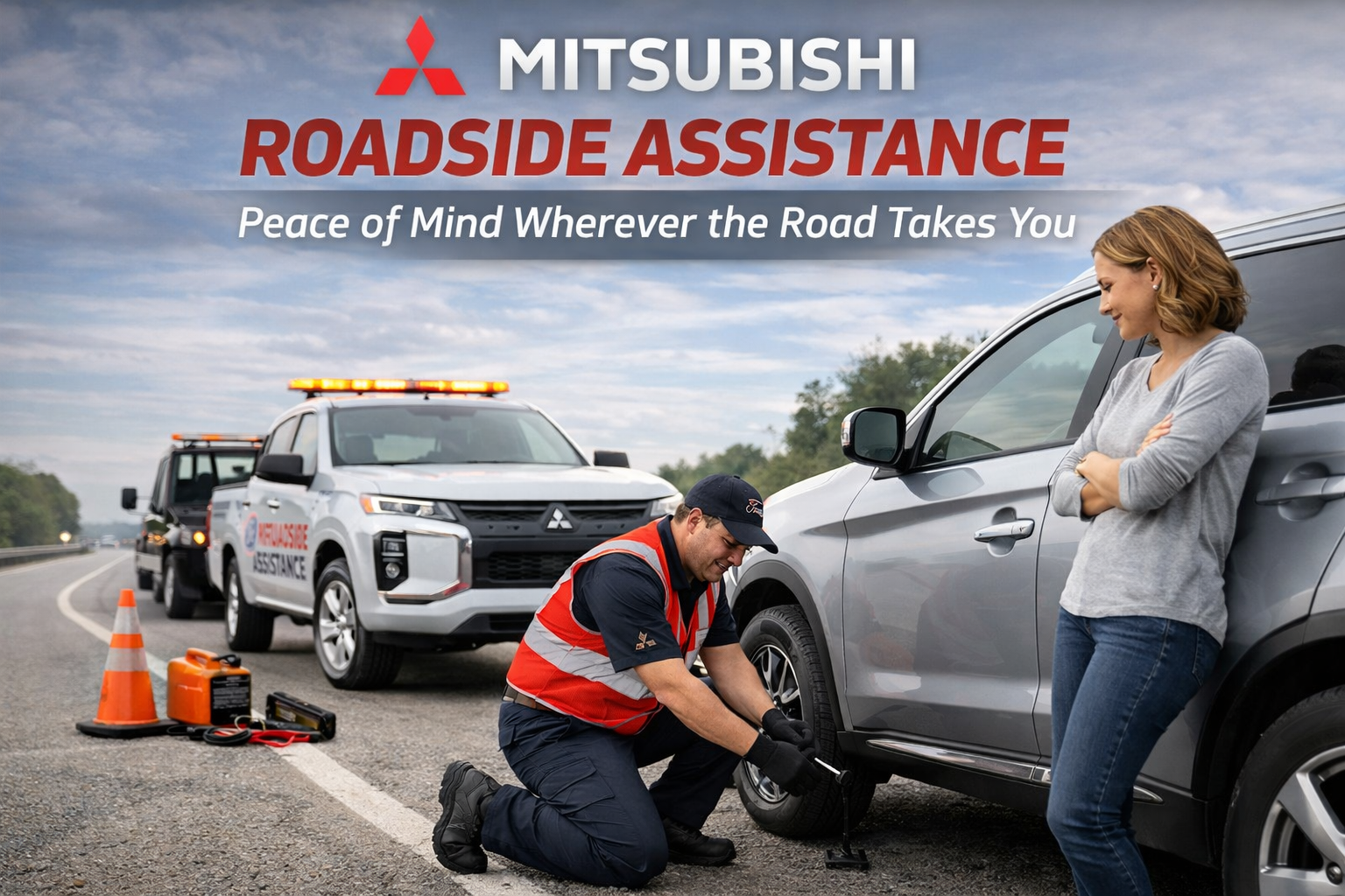 Mitsubishi EMERGENCY Roadside Assistance in Edmonton