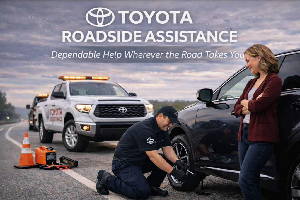 Toyota Roadside Assistance in Edmonton