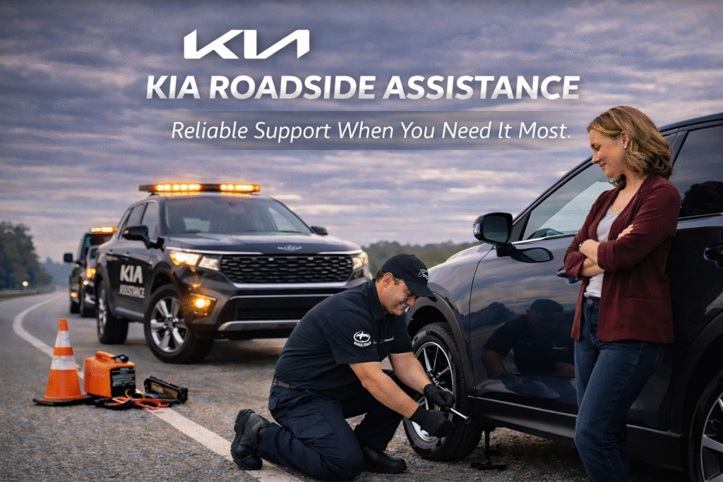 Kia Roadside Assistance in Edmonton